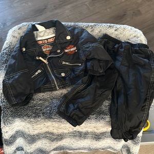RARE - Authentic Harley Davidson Track Suit for Baby